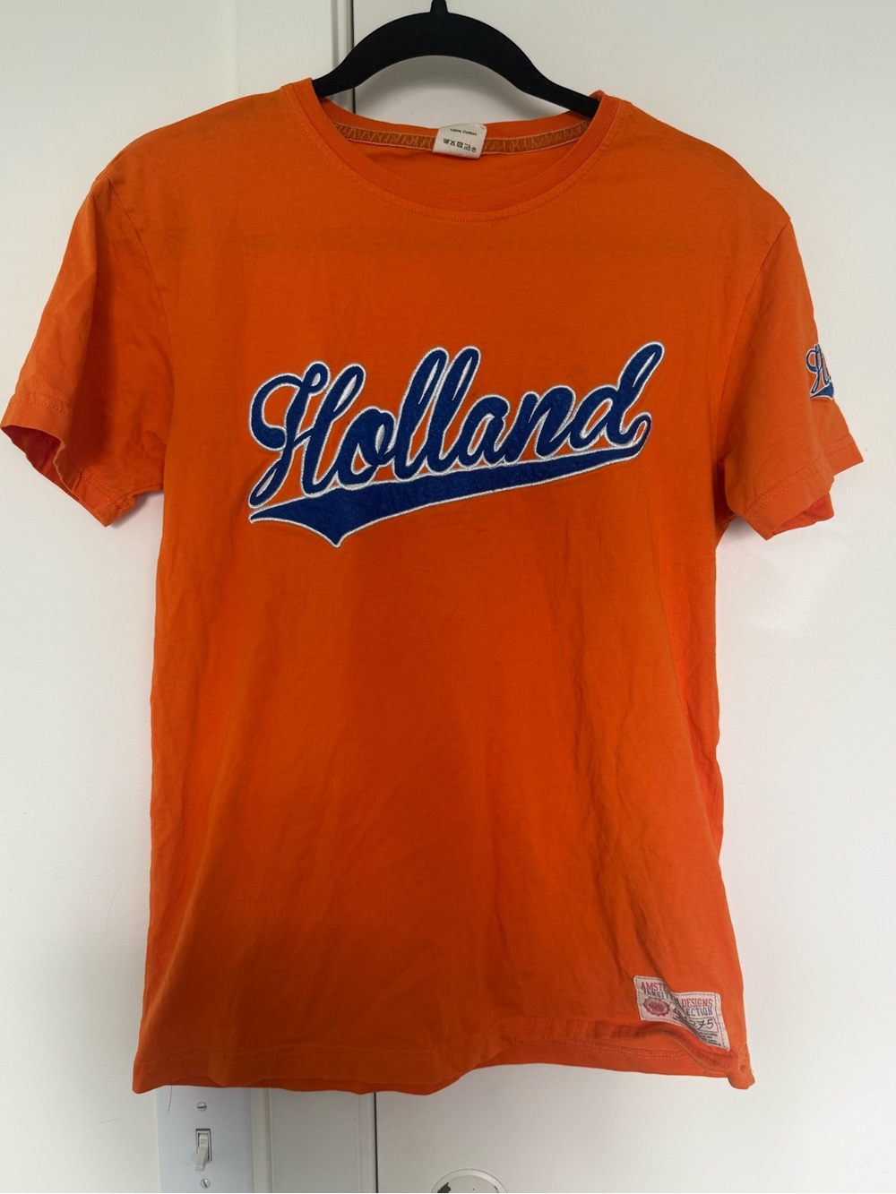 Holland, Amsterdam Vintage Orange Tee